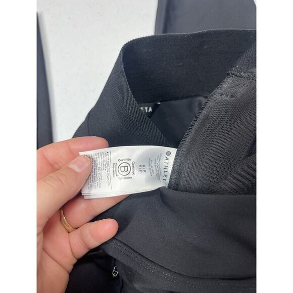 Athleta Black Stellar Tight Casual Everyday Pant Legging Womens Size 6P - Picture 3 of 7